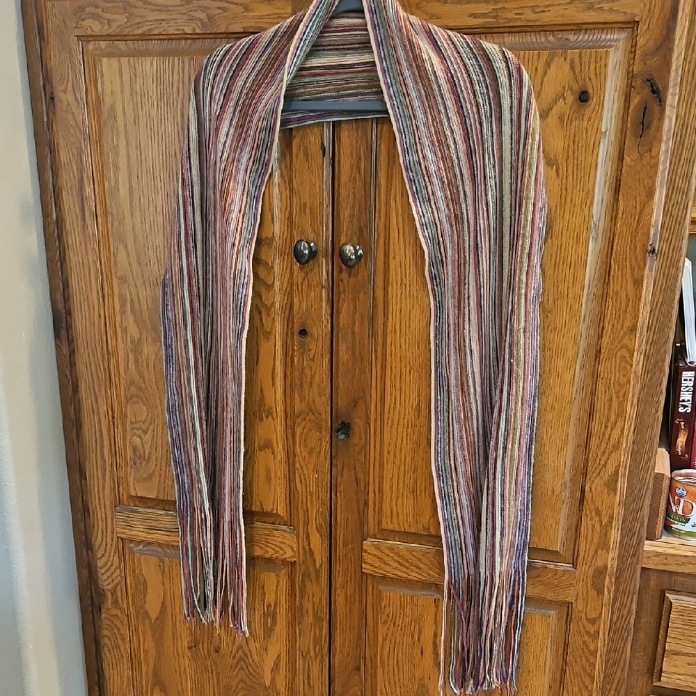 Multicolor Striped Scarf
